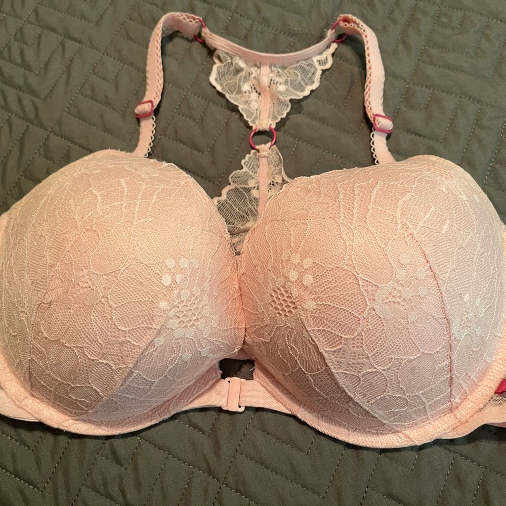 Victoria's Secret Pink Lace Bra Full Coverage